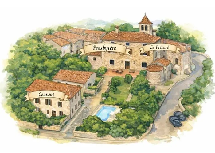 Domaine Du Prieure Avec Piscine Ancien Couvent & Presbytere *